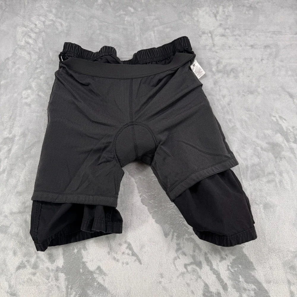 Zoic Cycling Cargo Shorts Men's XL Black Padded Liner‎ Mountain Bike MTB